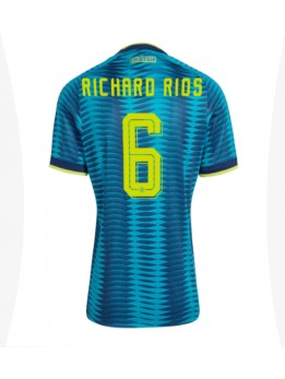Billige Colombia Richard Rios #6 Bortedrakt Dame VM 2026 Kortermet Billige Colombia Richard Rios #6 Bortedrakt Dame VM 2026 Kortermet